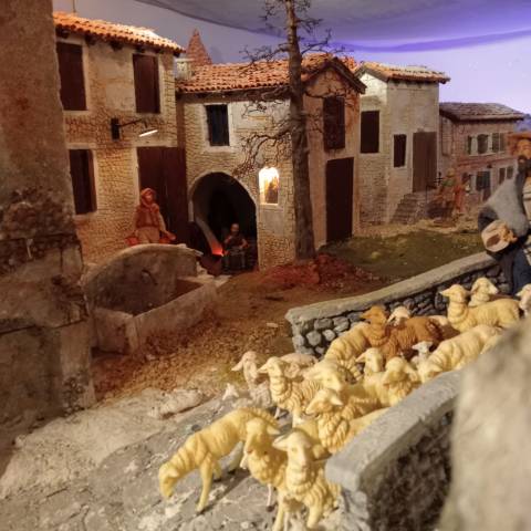 Presepe parrocchia di Fiaschetti