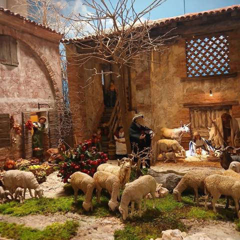 Presepio Basilica del Santo