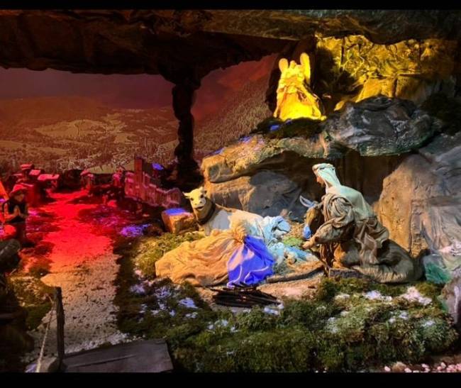 Presepe parrocchiale di Villa D'Aiano