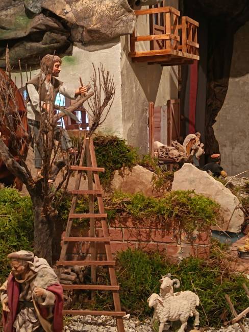 Presepe della parrocchia di Motta d'Este Padova