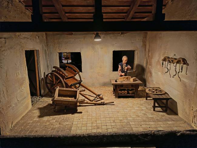 Presepe della parrocchia di Motta d'Este Padova