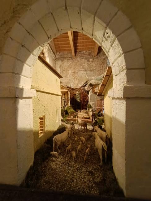 Presepe della parrocchia di Motta d'Este Padova