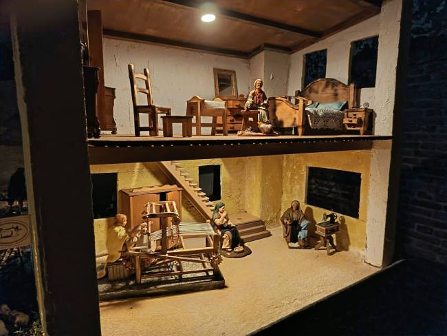 Presepe della parrocchia di Motta d'Este Padova