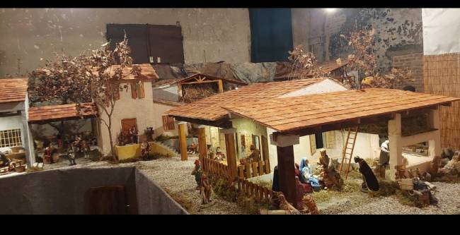 Presepe della parrocchia di Motta d'Este Padova