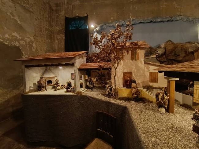 Presepe della parrocchia di Motta d'Este Padova