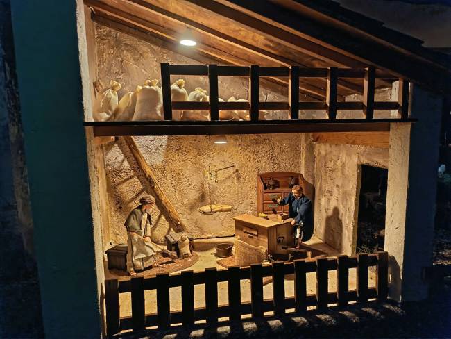 Presepe della parrocchia di Motta d'Este Padova