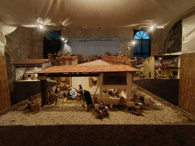 Presepe della parrocchia di Motta d'Este Padova