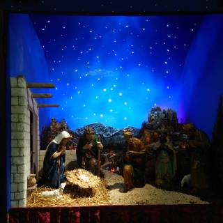 Presepio della Chiesa di Robegano (Venezia)