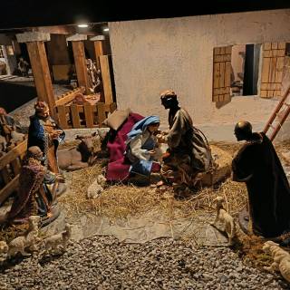 Presepe della parrocchia di Motta d'Este Padova