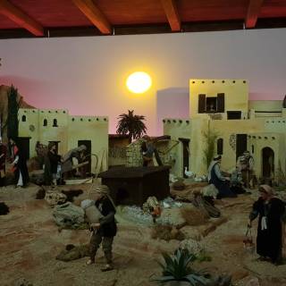 Presepio storico in movimento di Asola (MN)