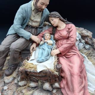 Presepi, diorami e statue in mostra permanente a cura di Paola Del Carlo